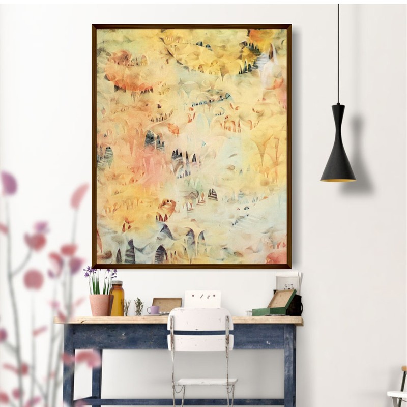 Sunlit Impressions Canvas Wall Painting