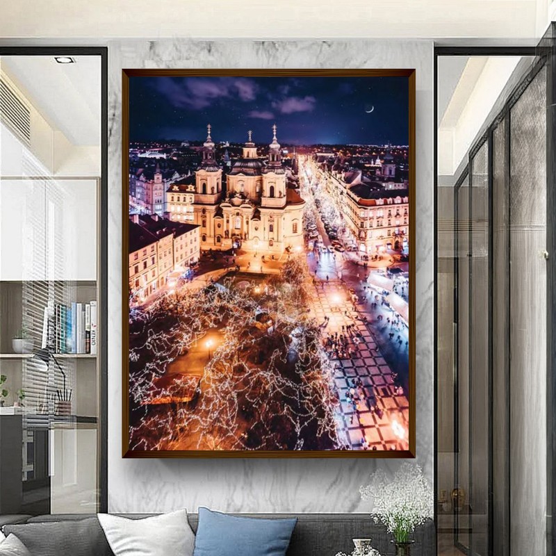 Veduta Canvas Wall Painting