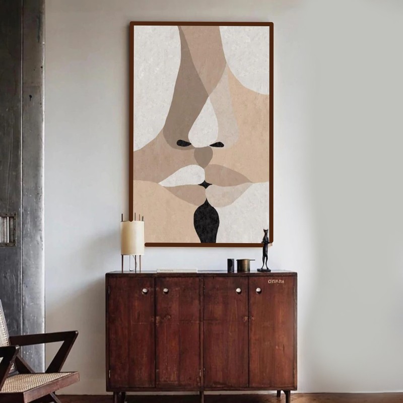Whispered Portrait Canvas Wall Painting