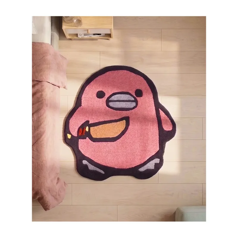 Chubby Wool Carpet - Pink media 1