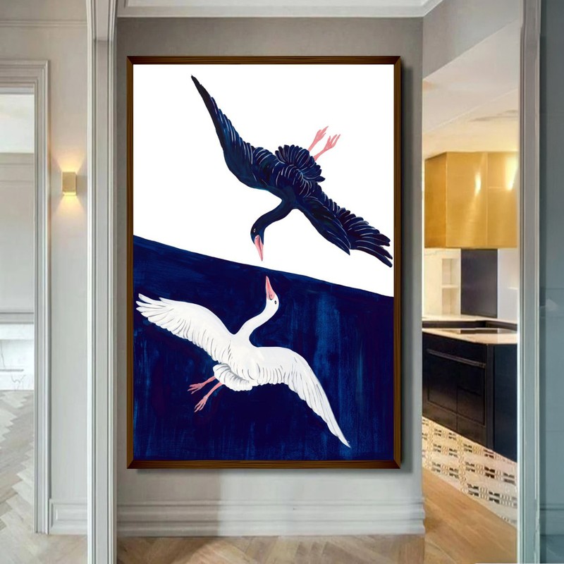 Ciconia Canvas Wall Painting