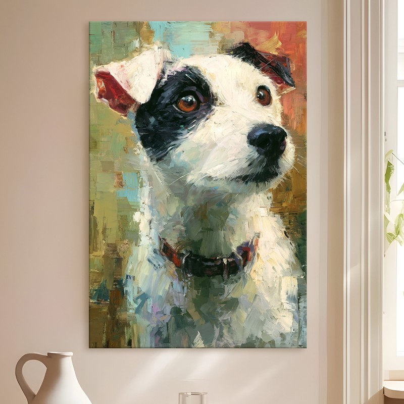 Fine Sketch Gallery Wrapped Canvas Wall Painting
