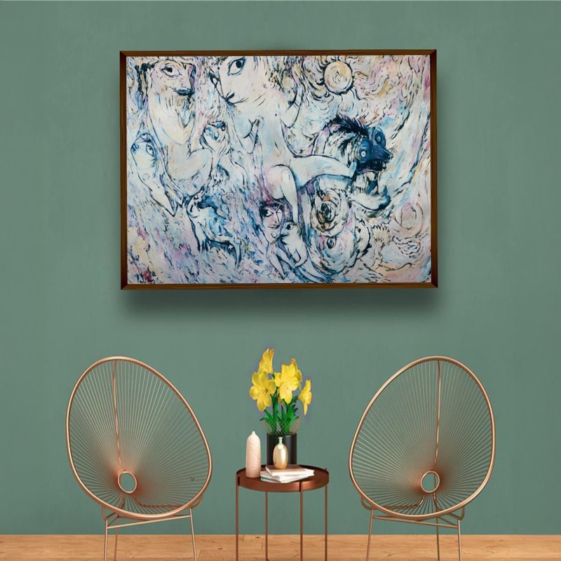 Chimera Canvas Wall Painting