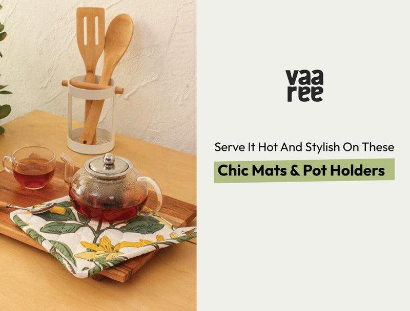 6 Stylish Hot Mats & Pot Holders to Spruce Up Your Kitchen