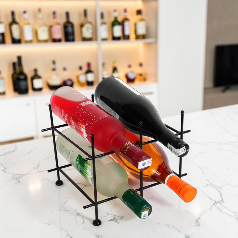 Vintage Vine Iron Bottle Holder