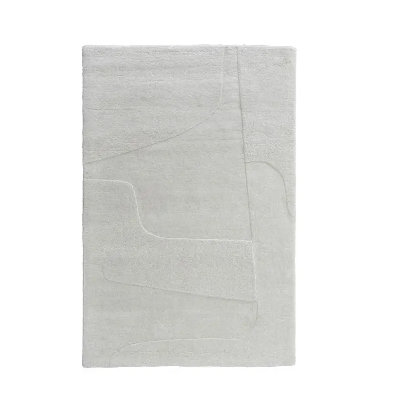 Mosaa Velvet Carpet - Off White