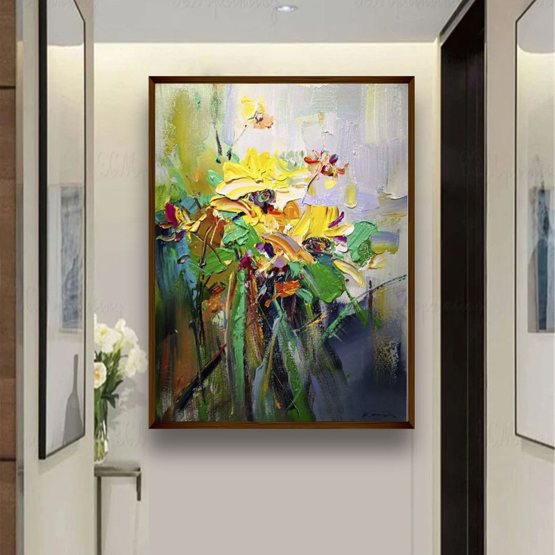 Floral Daydream Canvas Wall Painting