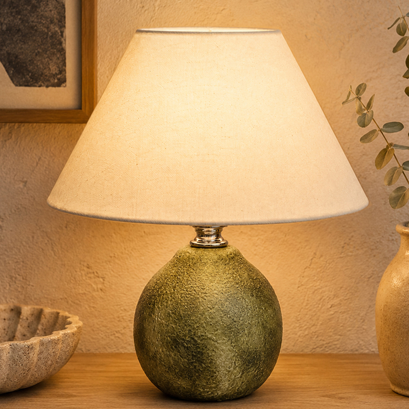 Earthbound Glow Ceramic Table Lamp