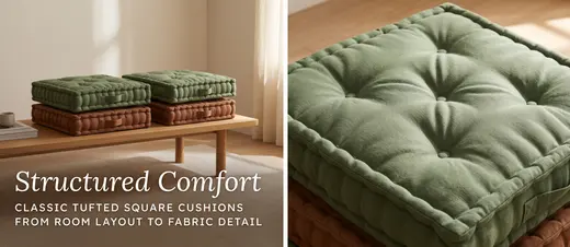 Floor Cushions & Chair Pads banner 2