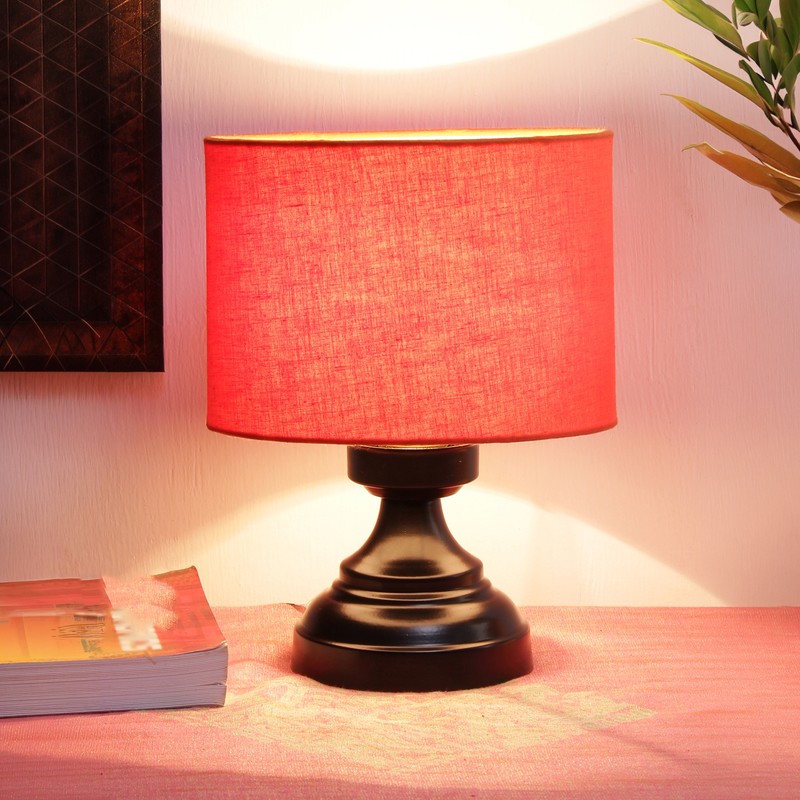Filasse Cotton Table Lamp - Orange