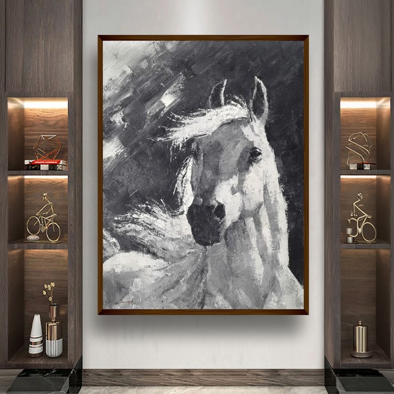 Equuleus Horse Canvas Wall Painting