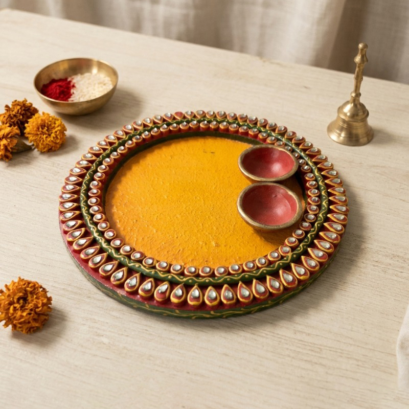 Swarna Mandala Pooja Thali