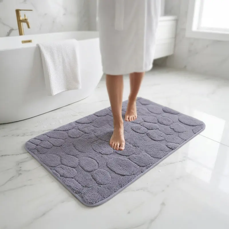 PureBase Anti Skid Bathmat - Purple