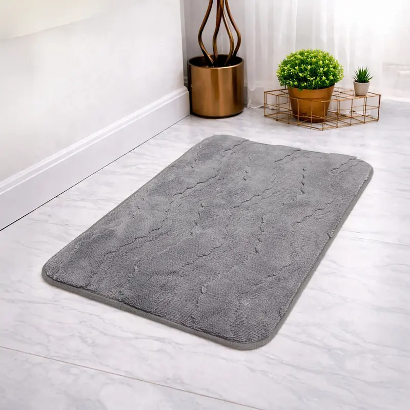 SoftBase Anti Skid Bathmat - Grey