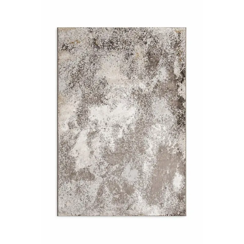 Vista Form Velvet Carpet - Brown,Off White