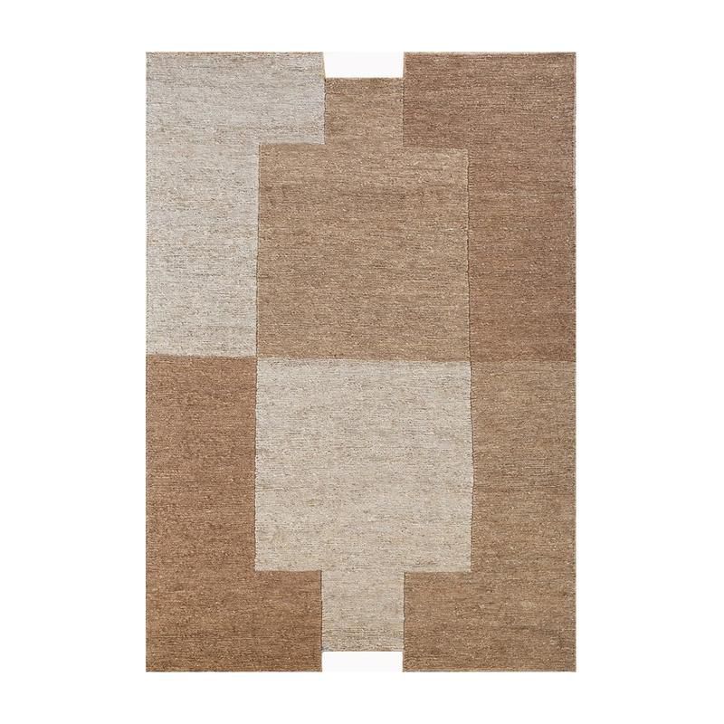 Jaipur Rugs Perthite Hand Woven Carpet - Brown, Beige - 5 x 8 ft