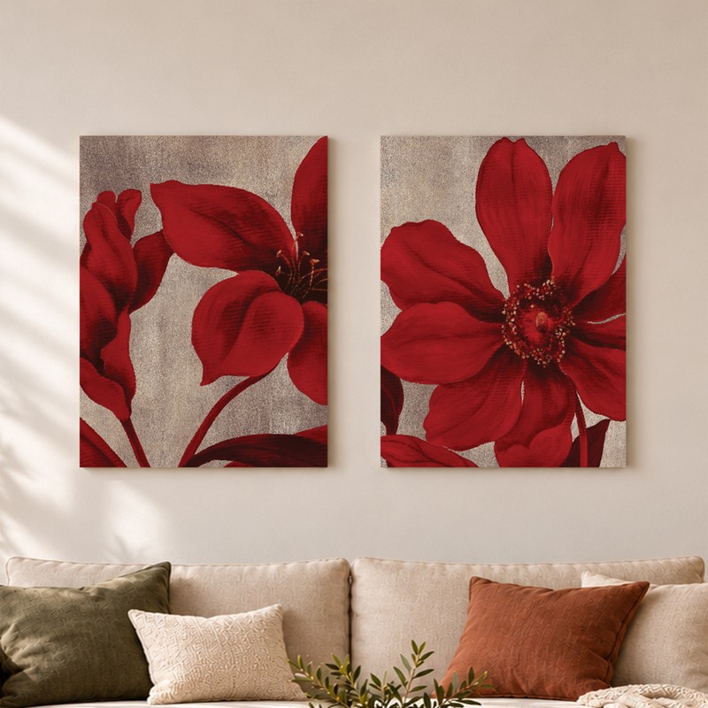 Red, Beige