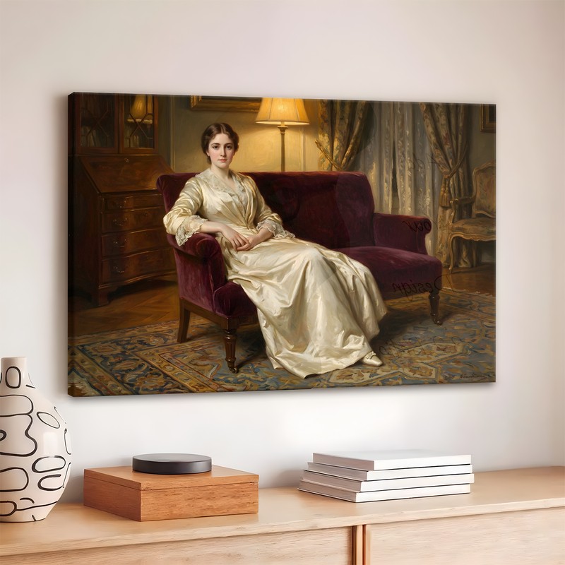 Timeless Poise Canvas Wall Art - 380 GSM