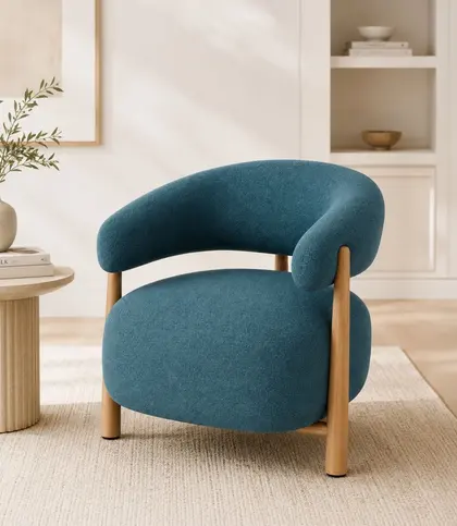 Teak Wood · Suede