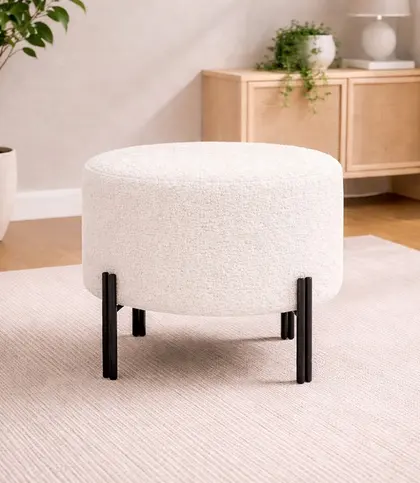 Neem Wood · Boucle Fabric