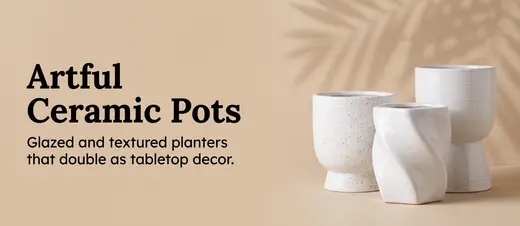 Pots & Planters banner 2