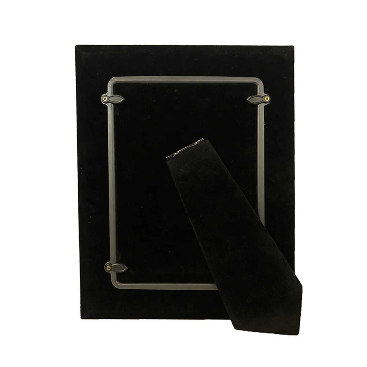 Back view of the photo frame with stand support