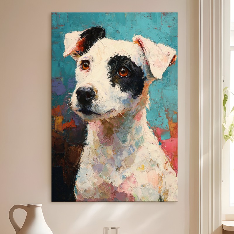 Loyal Companion Gallery Wrapped Canvas Wall Painting