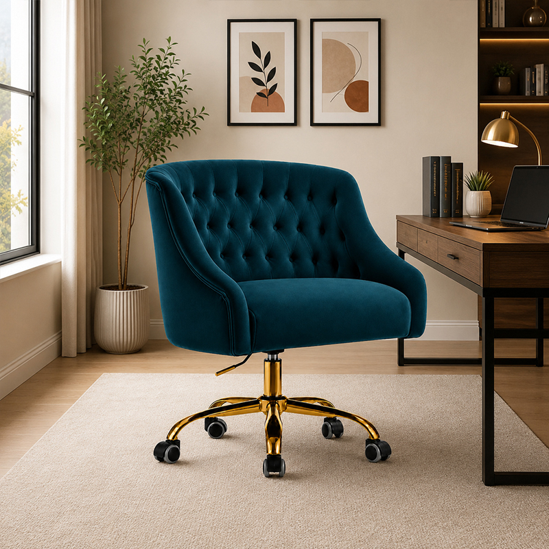 Tavian Comfort Office Chair - Teal