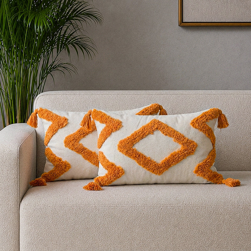 Niksa Tufted Cushion Cover - Set Of Two