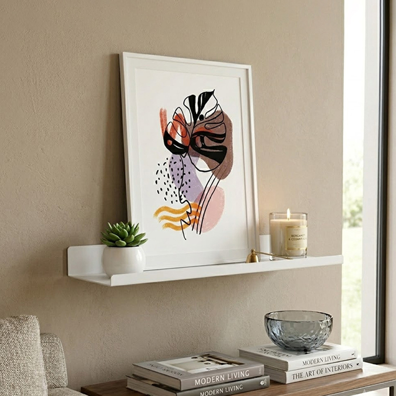 Strong Edge MDF Shelves - White