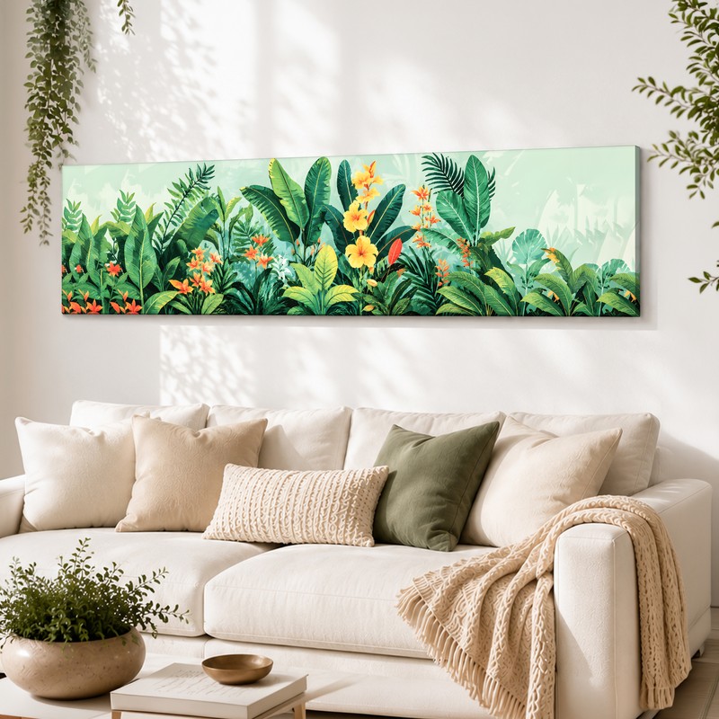 Rainforest Reverie Canvas Wall Painting