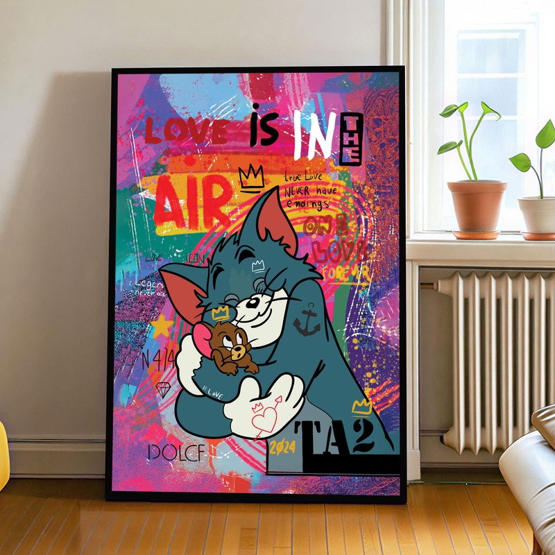 Urban Cartoon Chronicles MDF Wall Art