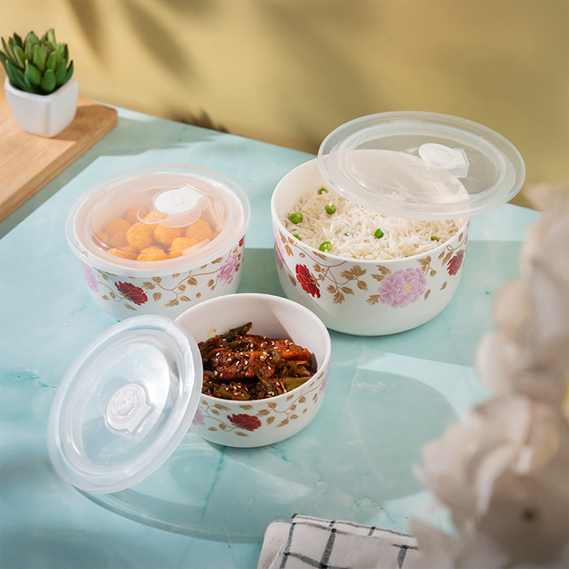 Malia Airtight Storage Container - Set Of Three - Bundles
