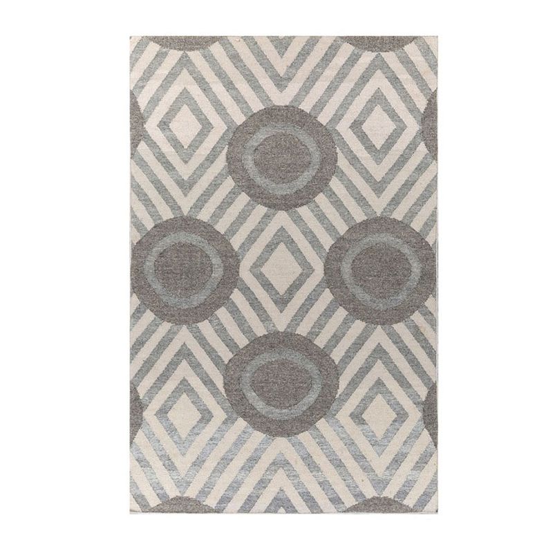 Jaipur Rugs Annulus Hand Woven Carpet - Grey, Beige - 5 x 8 ft