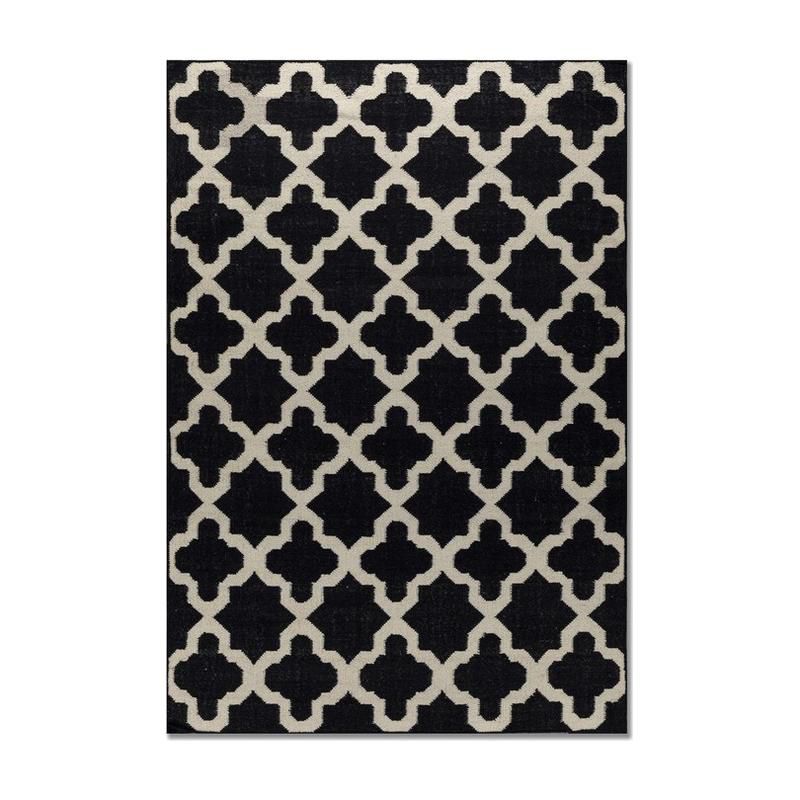 Jaipur Rugs Marsilea Hand Woven Carpet - Black, Beige - 5 x 8 ft