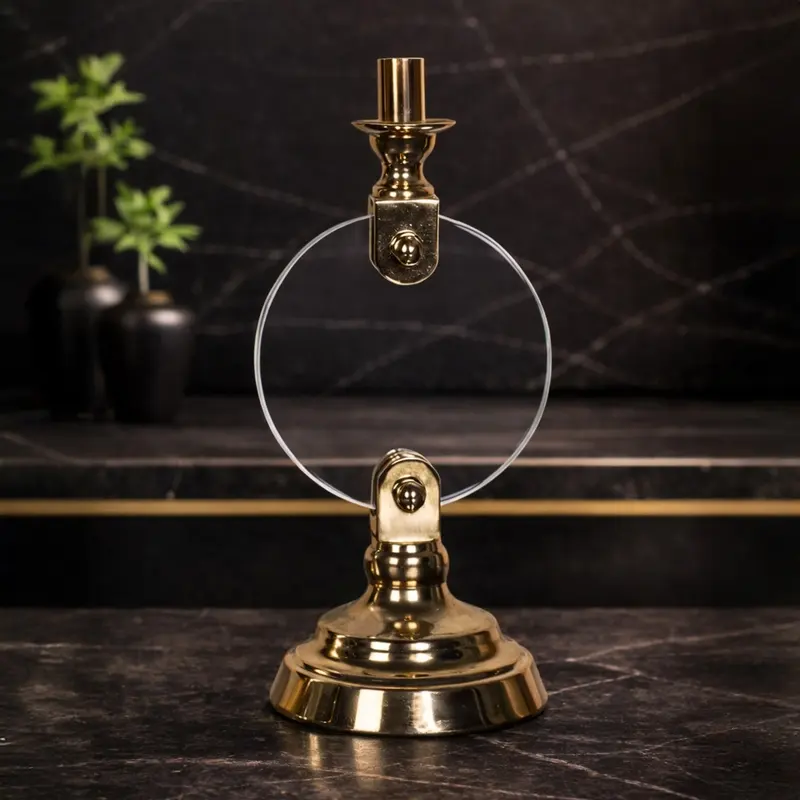 Adorra Metal Candle Holder - Small