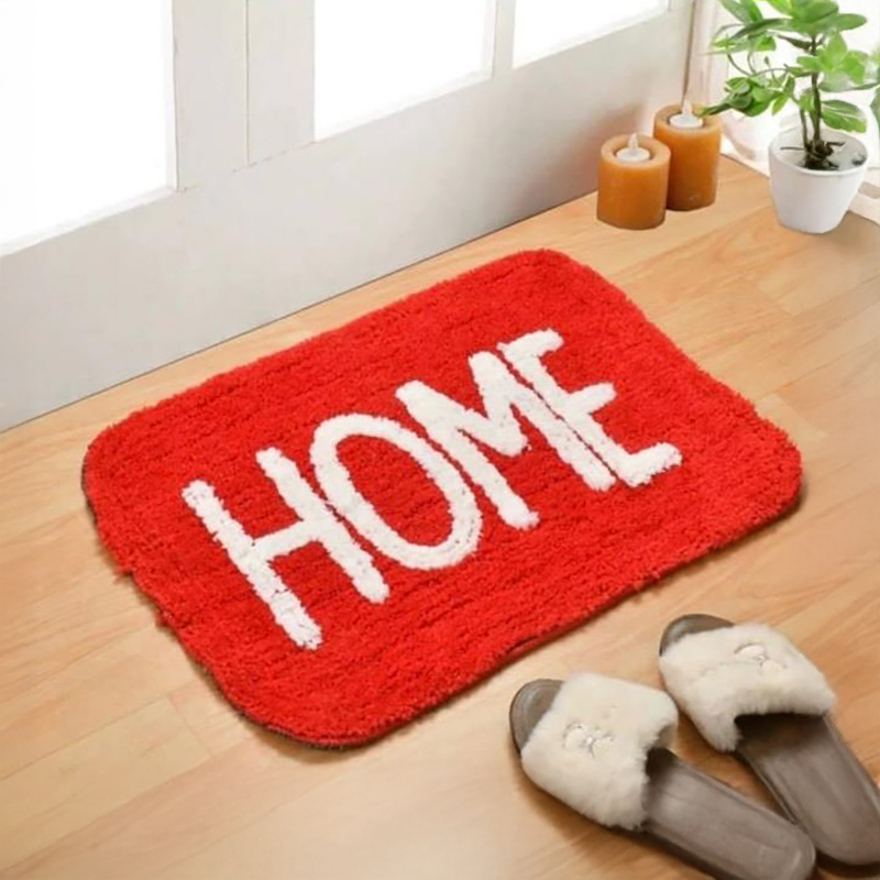 Nesta Anti Skid Bath Mat - Red - 60 x 40 cm