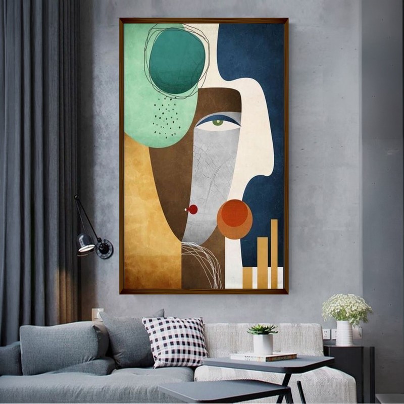 Mascaron Canvas Wall Painting