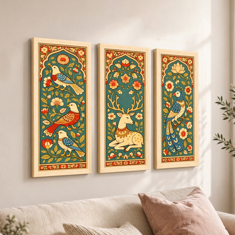 Enchanted Heritage Wall Art - Set of Three