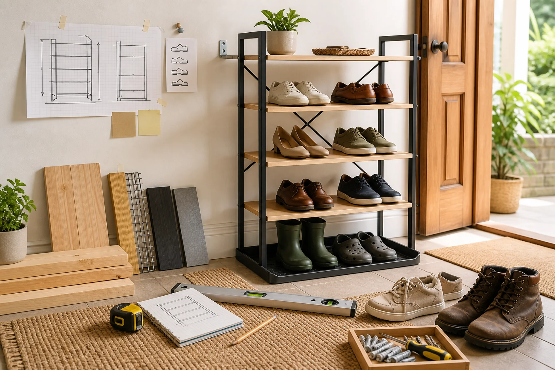 Building a Shoe Rack: A Practical Planning Guide