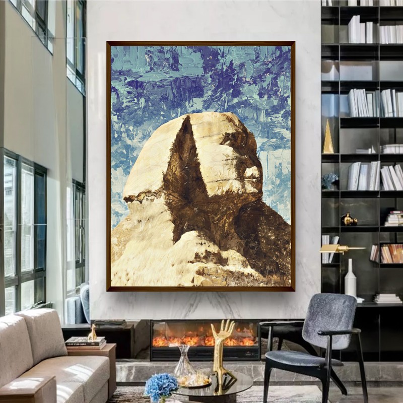 Harmakhis Canvas Wall Painting