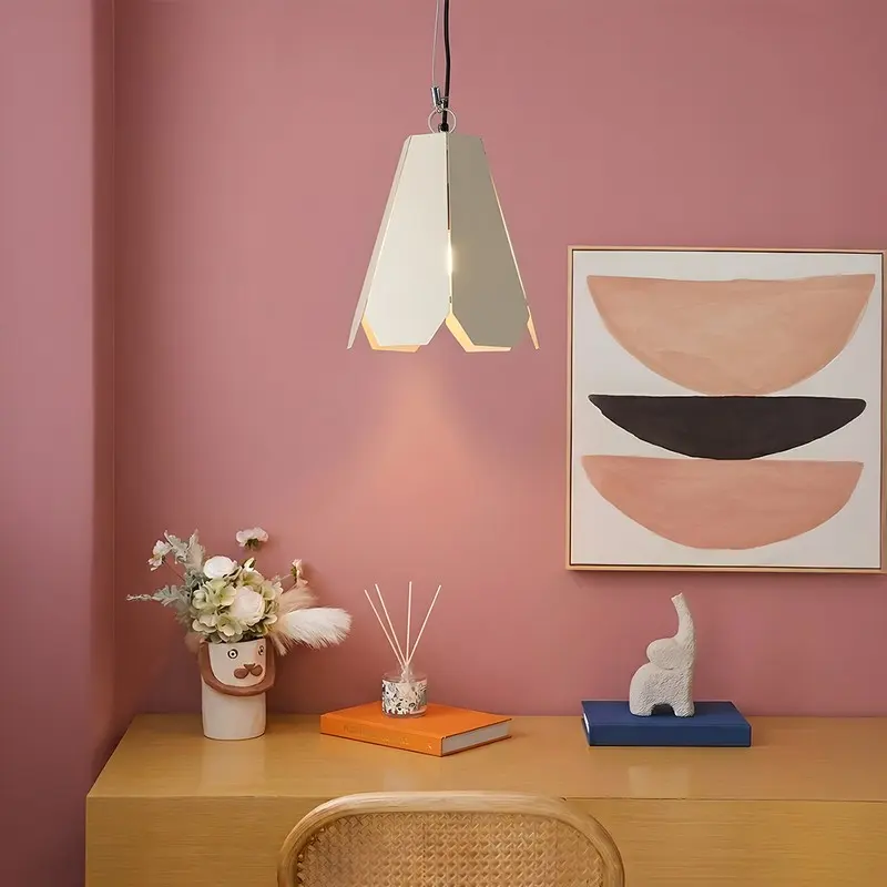 Fold Hexa Pendant Lamp - Beige