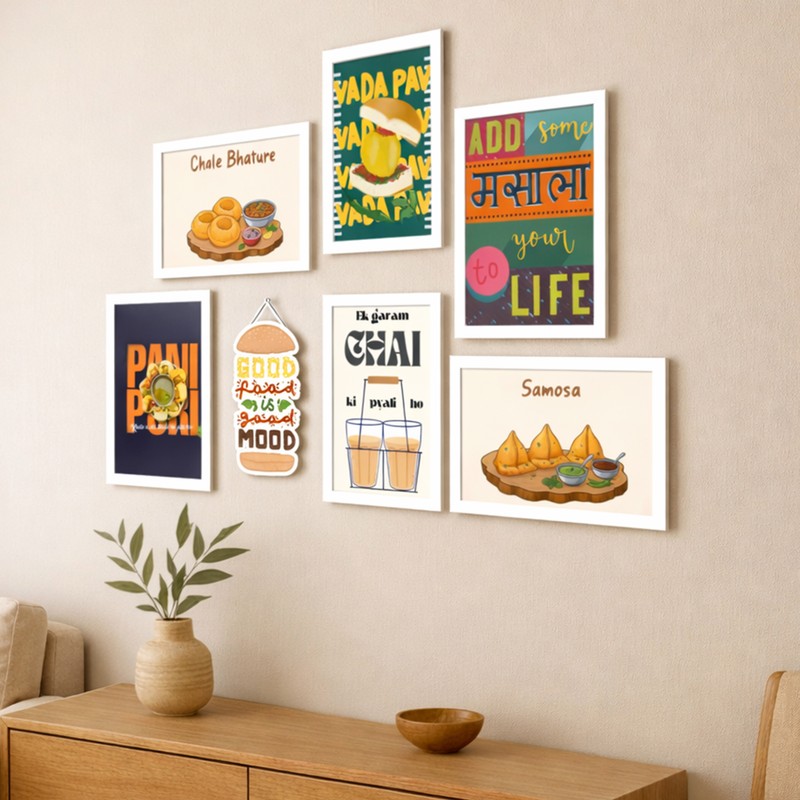 Stories Through Wall Art - Set of Seven