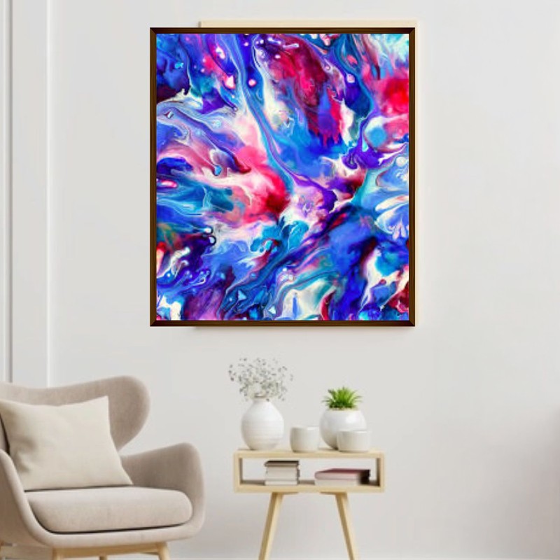 Eclectic Motion Canvas Wall Painting