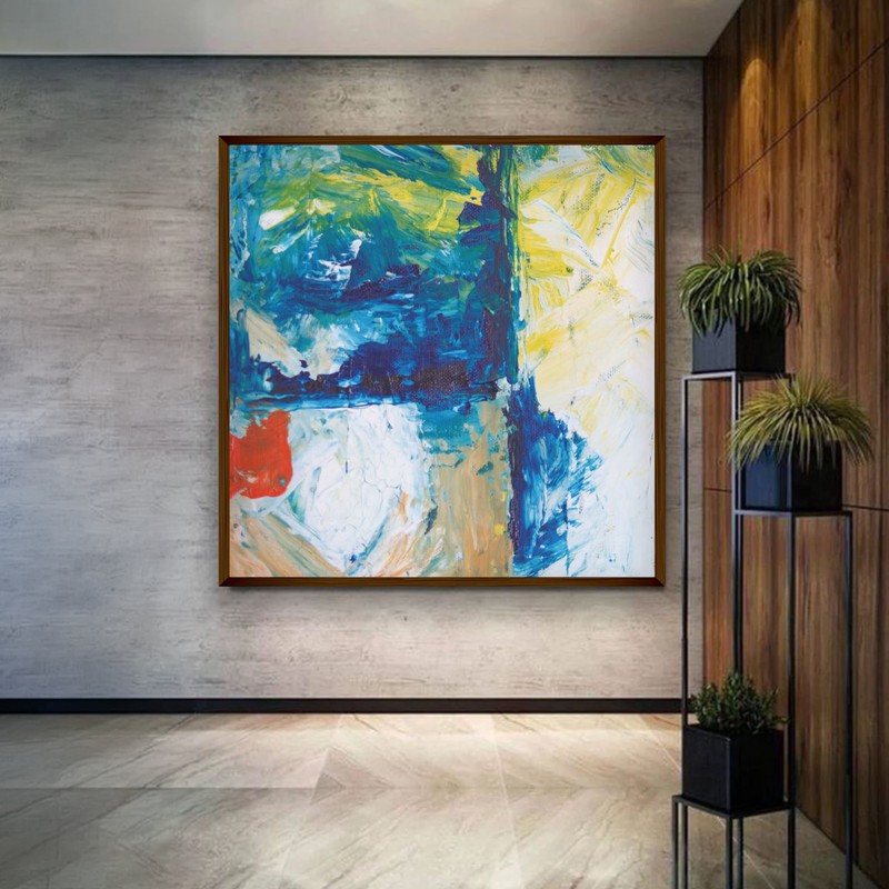 Materica Canvas Wall Painting