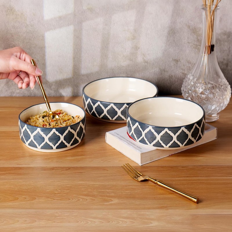 Orto Salad Bowl (500 mL/600 mL/800 mL) - Set of Three