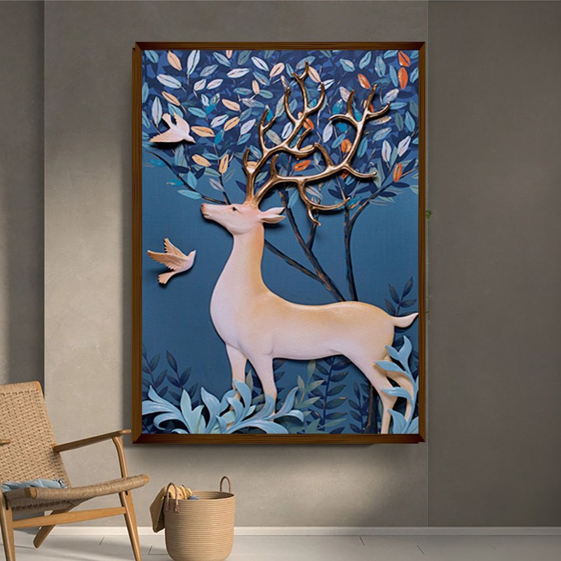 Auricornis Canvas Wall Painting