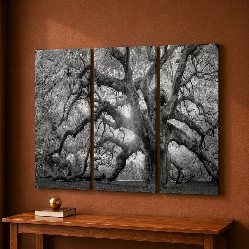 Ancient Oak Canvas Wall Painting