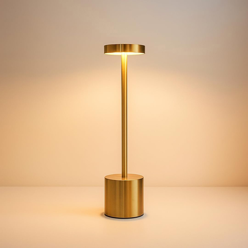 Cordless Metal Table Lamp