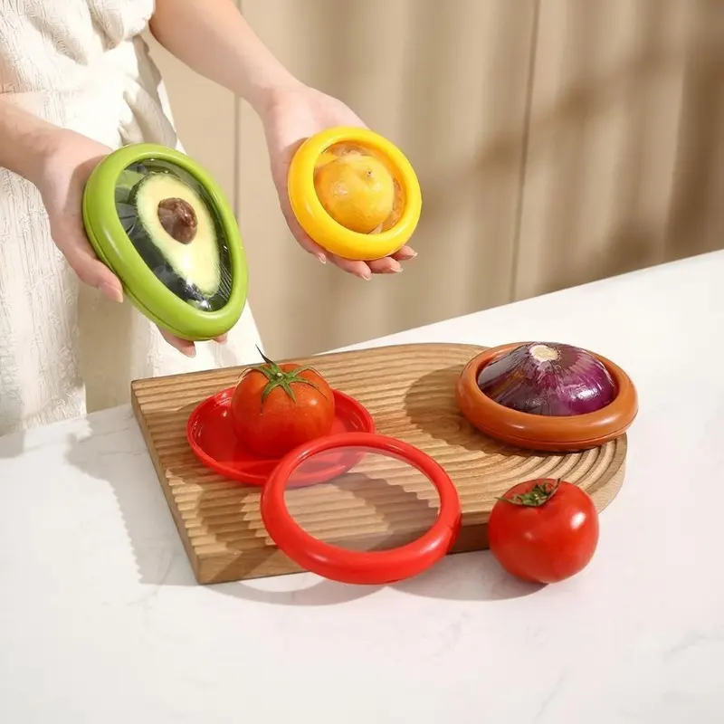 Arctic Nest Silicone Fridge Organizers - Set of Four